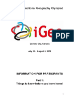 Igeo-2018 Information For Participantspart1v5