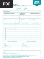 Outgoing and Incoming Material Gate Pass | PDF