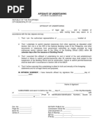 Locational Clearance Application Guide | PDF | Affidavit | Notary Public