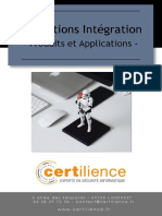 2020 - Catalogue Fiches Formations INTEGRATION