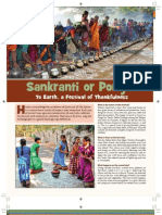 Sankranti or Pongal - Hindu Festival 