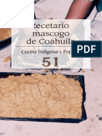 Cocina Indígena y Popular - 51 - Recetario Mascogo de Coahuila