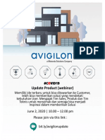 Avigilon Webinar Template Invitation