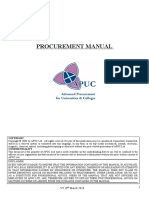 Apuc Procurement Manual