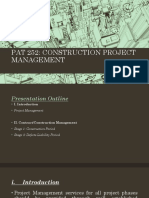 Pat 252: Construction Project Management: Ts. Mardhiah Farhana BT Omar