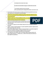 Substantial Changes To ANSI/AISC 360 in The 2022 Edition That Appear in Public Review One Draft Dated August 3, 2020