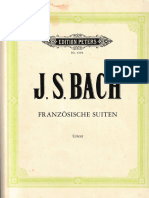 J. S. Bach, Franzosische Suiten Nummer Vier, BWV 815