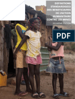 Definitions Standardisees Des Bénéficiaires de L'Action Humanitaire Contre Les Mines:Deuxième Edition (Francais)