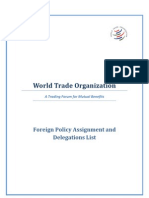 WTO - FP Assignment