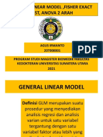 GENERAL LINEAR MODEL ,REPEAT FISHER EXACT TEST