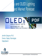 OLED Display and OLED Lighting Technology and Market Forecast
