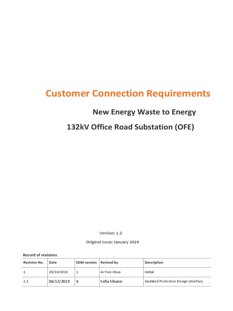 Western Power Substation Design Guide | PDF | Transformer | Electrical ...