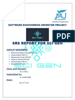 Sci Gen SRS Report Group 14