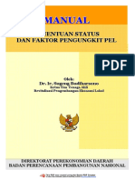 Judul Manual Penentuan Status Dan Faktor Pengungkit Pel - 2