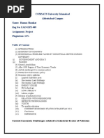 COMSATS University Islamabad Abbottabad Campus Name: Hamza Shaukat Reg No: FA19-EPE-009 Assignment: Project Plagiarism: 14%