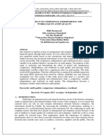 Citation: Darmawan, Didit, Et. Al. 2017. The Effect of Competence, Independence and Workload On Audit Quality