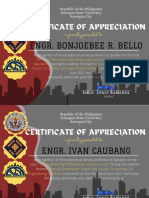 SSU certificate appreciation engineers