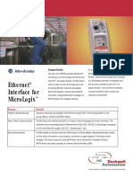 Ethernet Interface For Micrologix: Product Profile