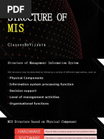 Structure of Mis