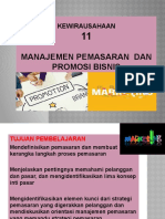 Manaj Pemsrn & Promosi Bisnis 11