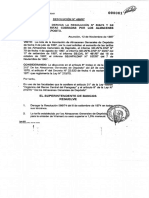 Resolucion #488 - 1997 de Fecha 12.11.1997