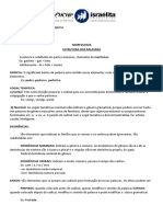 MORFOLOGIA - Estrutura e Formação de Palavras