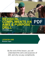 Revision of Compliments and the Aims of Drill
