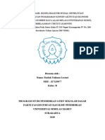 LAPORAN HASIL EKSPLORASI PROPOSAL PENELITIAN Fix