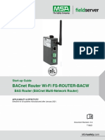 BACnet Router Wi-Fi Start-Up Guide