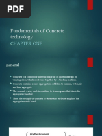 Chapter 1 Fundamentals Concrete Technology