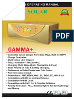 Gamma Plus MPPT Utl Solar Inverter
