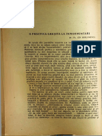 Bârlănescu, Pr. I, O Practică Greșită A Înmormântării, În Mitropolia Banatului", 17 (1967), Nr. 4-6