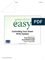 2013 Gde Controlling Your Green Hvac System Holsinger Mcdonough 4-18-2013