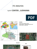 Site Analysis: City Center, Ludhiana