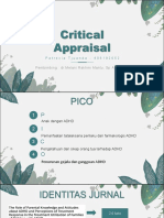 Critical Appraisal #4 Patrecia Tjuanda (406192052)