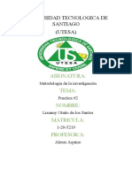 Practica #2 Metodologia de La Investigacion