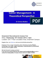 Lecture 4 - A Theoretical Perspective of Careers