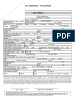 Ficha Cadastral Veiculos Pessoa Fisica