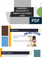 Logistics and Spply Chain