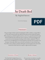 The Death Bed ANALYSIS