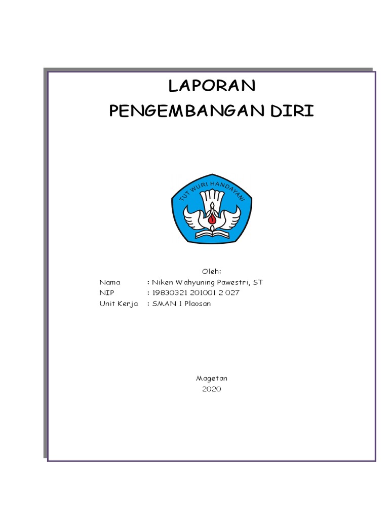 Laporan Pengembangan Diri Guru Kimia | PDF | Karier & Perkembangan ...