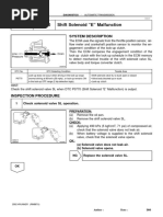 Shift Solenoid E Malfunction