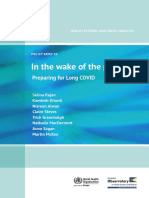 In The Wake of The Pandemic: POLICY BRIEF 39 (OMS) Preparing For Long COVID