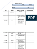 PLANIFICACION DIARIA INGLES 1° - 2°.3° y 4°