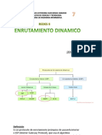 Redes II C7 Enrutamiento Dinámico