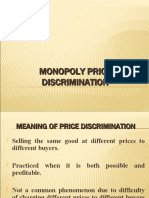Monopoly Price Discrimination