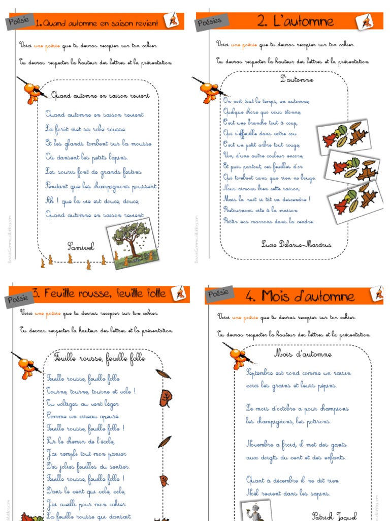 Rallye Copie Automne Pdf Plantes Science