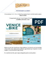 Tour barca e bici in laguna di Venezia