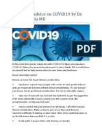 Get Expert Advice On COVID19 by Dr. Sunny Handa MD