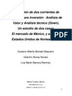 Aplicacion de Dos Corrientes de Analisis para Inversión